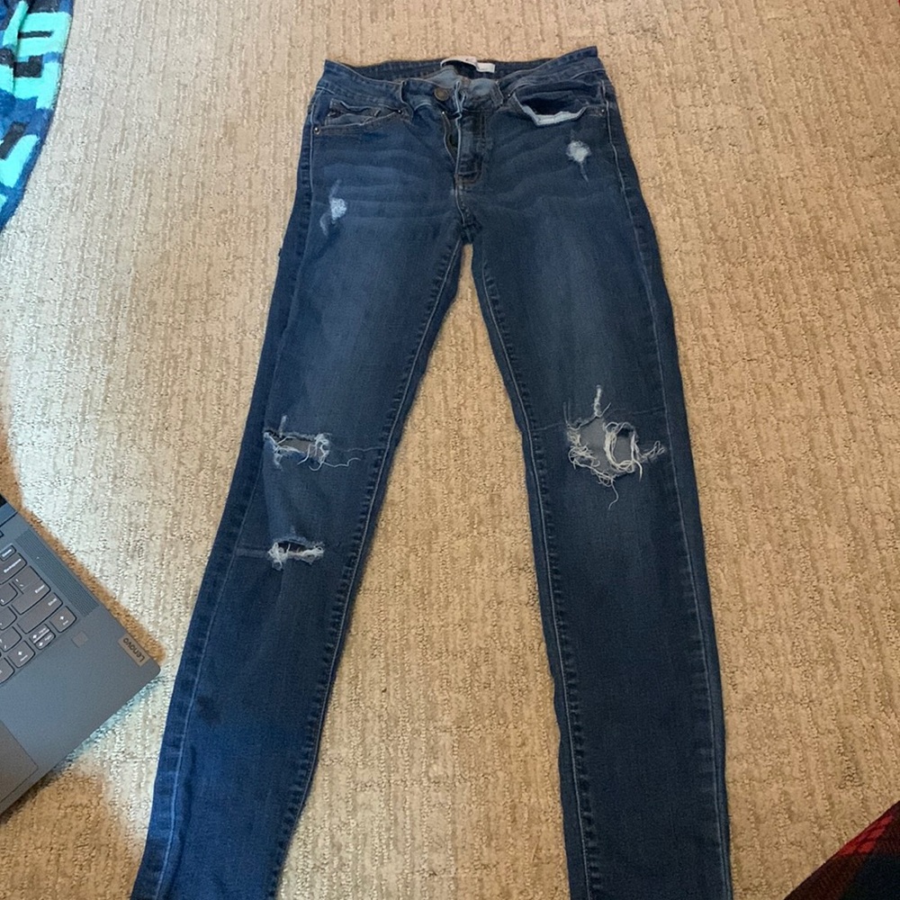 Size 26 women’s ripped skinny jeans